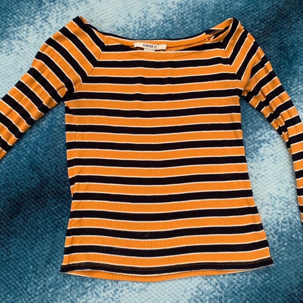 Square neck long sleeve